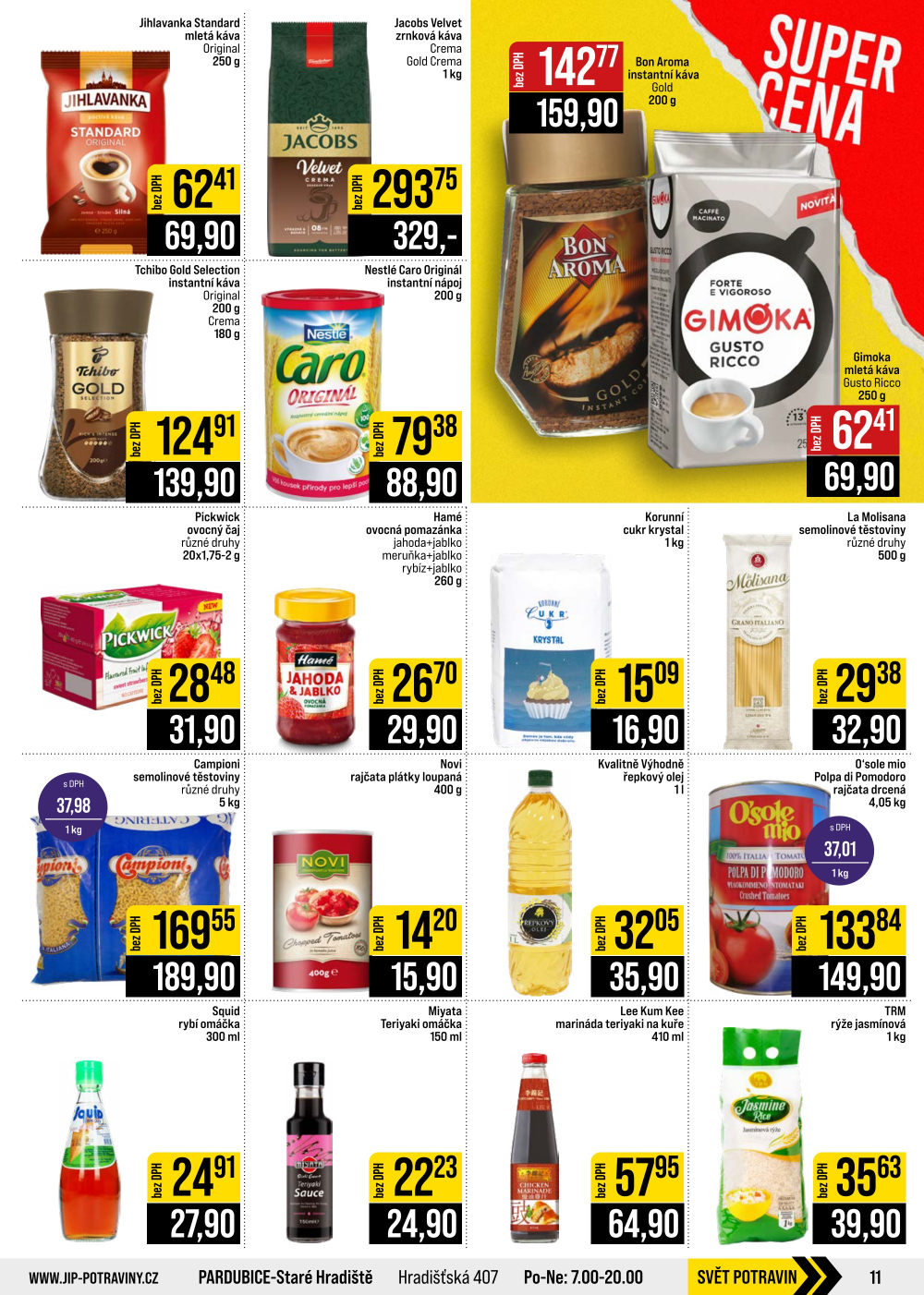 Leták JIP leták CC Cash & Carry - České Budějovice, Most, Náchod, Svoboda nad Úpou, Sušice - strana 11