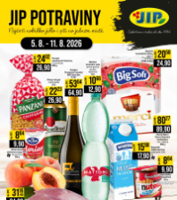 Akční leták JIP  CC Cash & Carry - České Budějovice, Most, Náchod, Svoboda nad Úpou, Sušice