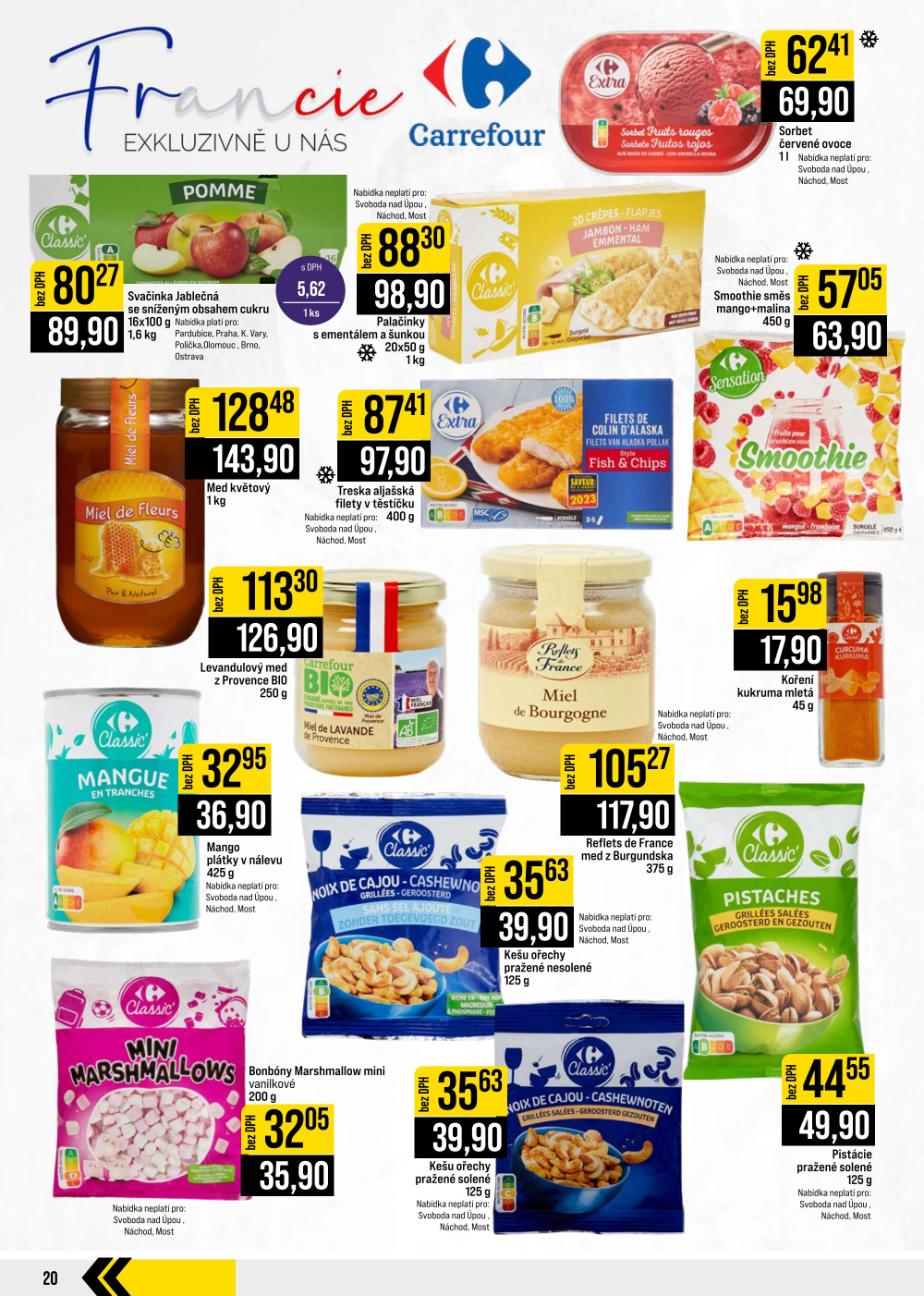 Leták JIP leták CC Cash & Carry - České Budějovice, Most, Náchod, Svoboda nad Úpou, Sušice - strana 20