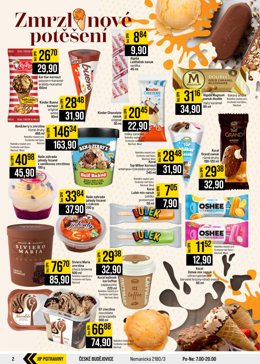 Leták JIP leták CC Cash & Carry - České Budějovice, Most, Náchod, Svoboda nad Úpou, Sušice - strana 2