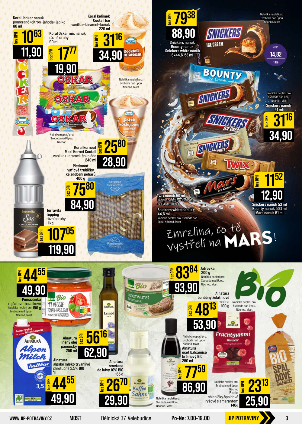 Leták JIP leták CC Cash & Carry - České Budějovice, Most, Náchod, Svoboda nad Úpou, Sušice - strana 3