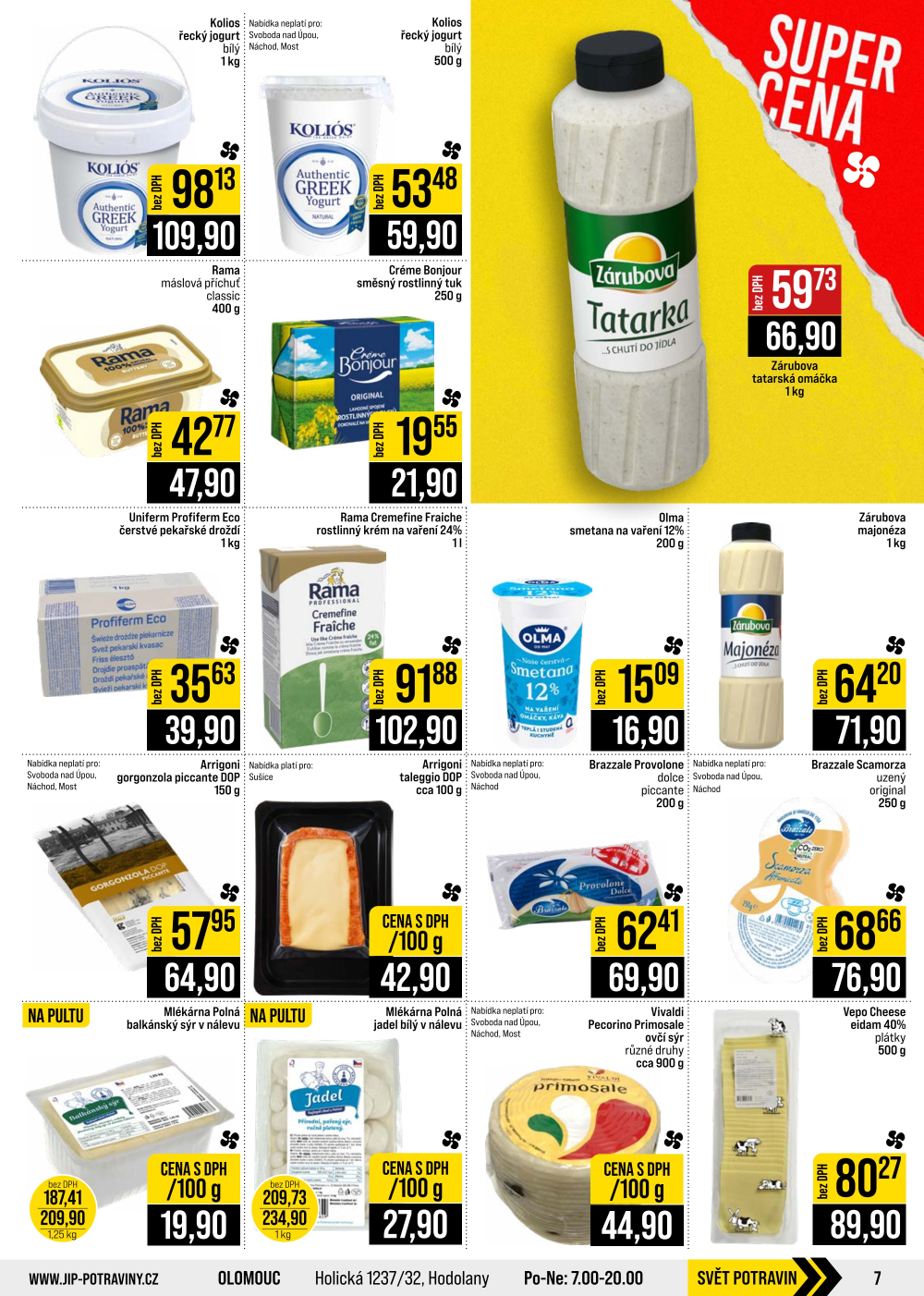 Leták JIP leták CC Cash & Carry - České Budějovice, Most, Náchod, Svoboda nad Úpou, Sušice - strana 7