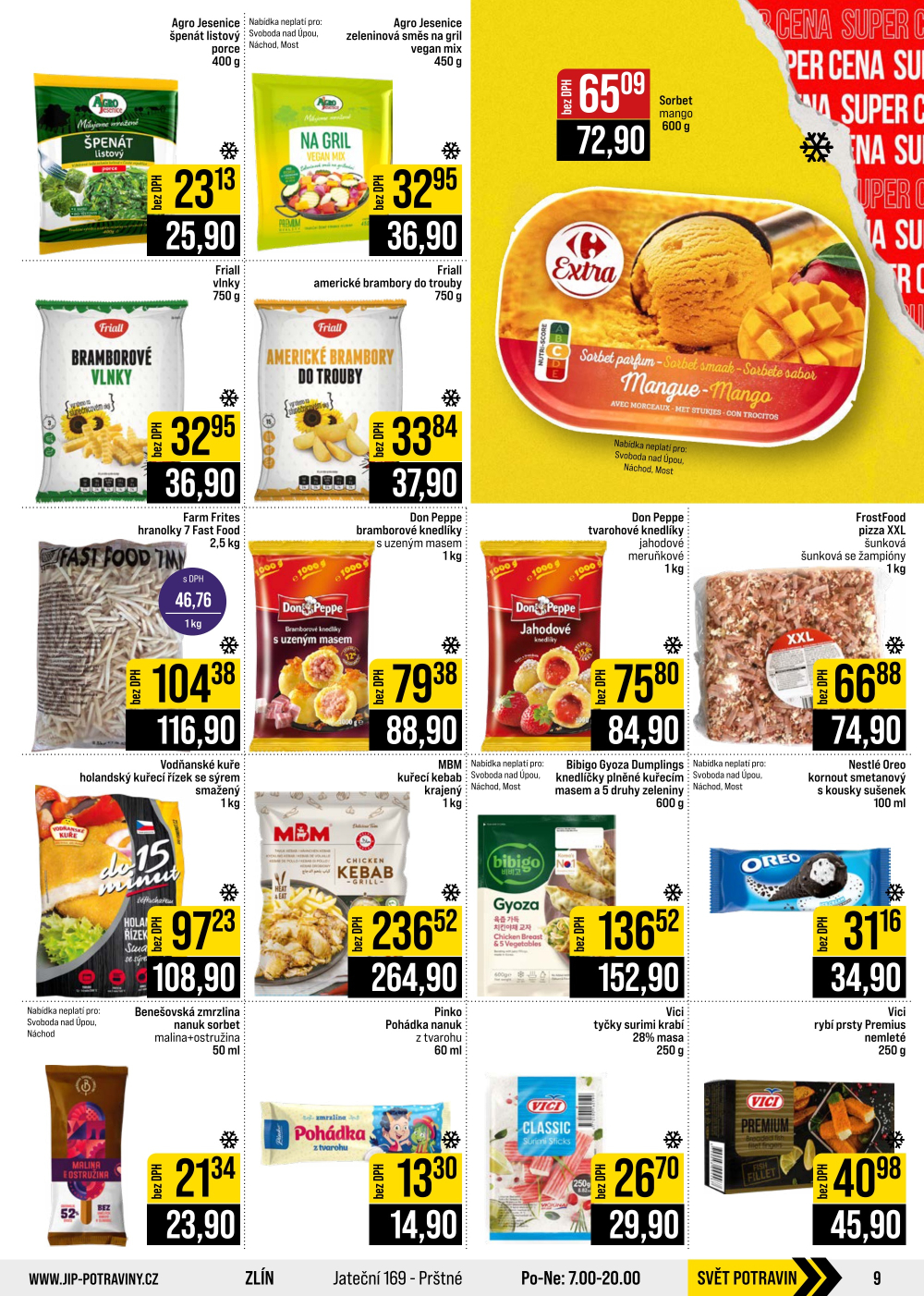 Leták JIP leták CC Cash & Carry - České Budějovice, Most, Náchod, Svoboda nad Úpou, Sušice - strana 9