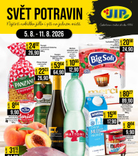 Akční leták JIP  CC Cash & Carry - Brno, Ostrava, Praha, Polička, Olomouc, Karlovy Vary, Zlín, Jilemnice, Pardubice