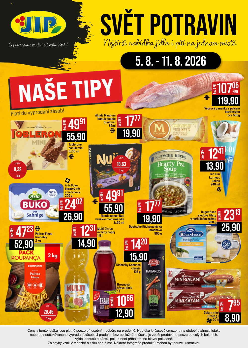 Leták JIP leták CC Cash & Carry - Brno, Ostrava, Praha, Polička, Olomouc, Karlovy Vary, Zlín, Jilemnice, Pardubice - strana 24