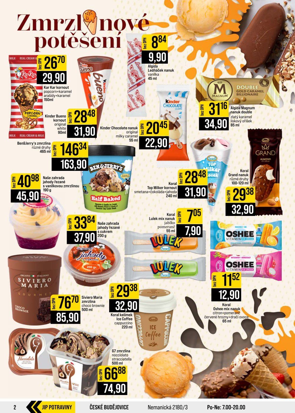 Leták JIP leták CC Cash & Carry - Brno, Ostrava, Praha, Polička, Olomouc, Karlovy Vary, Zlín, Jilemnice, Pardubice - strana 2