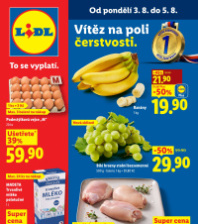 Akční leták Lidl  od pondělí