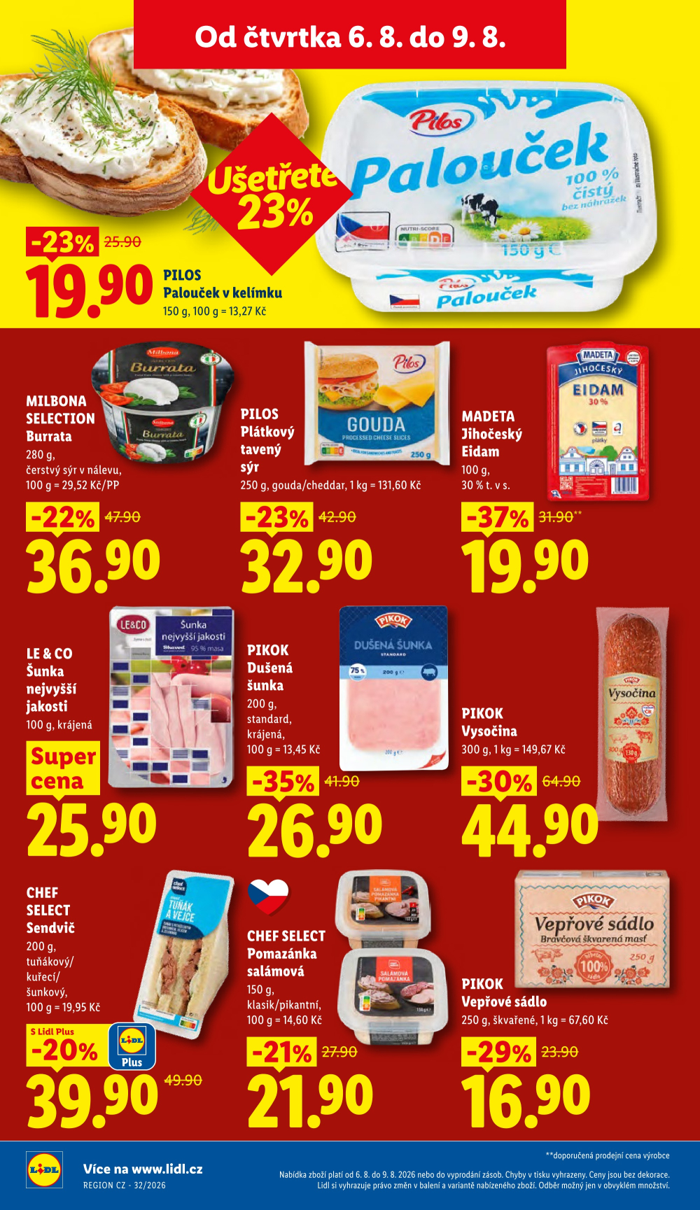 Leták Lidl leták od čtvrtka - strana 20
