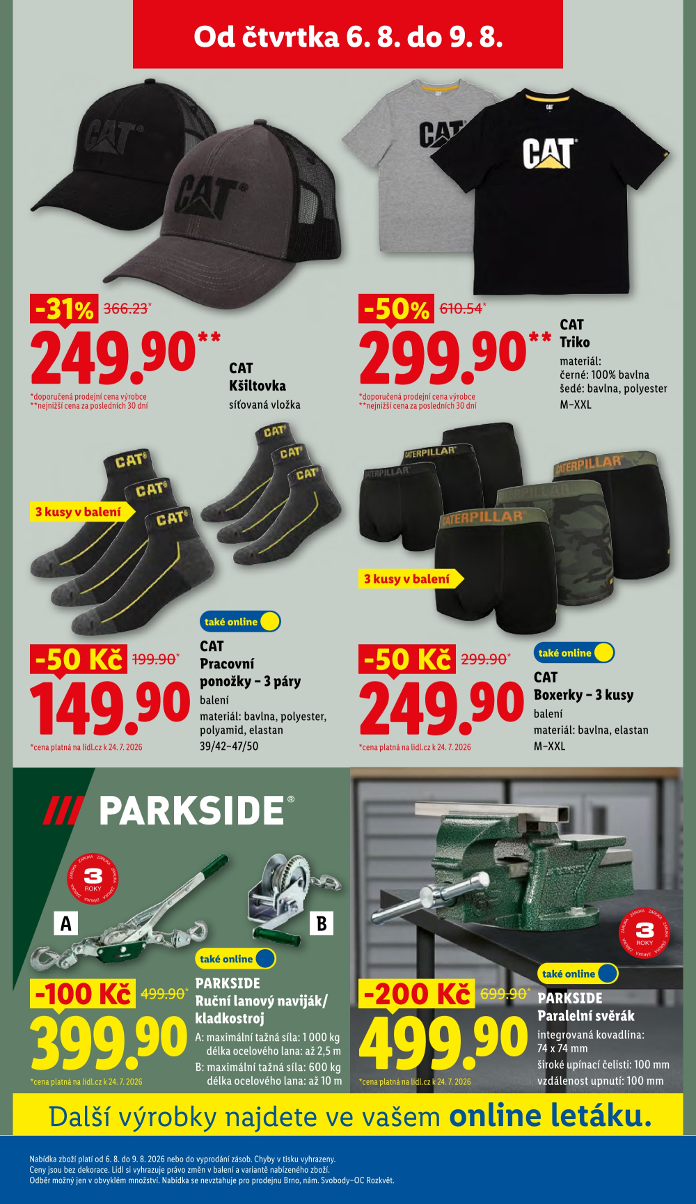 Leták Lidl leták - Nabídka spotřebního zboží - strana 19