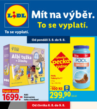 Akční leták Lidl  - Nabídka spotřebního zboží