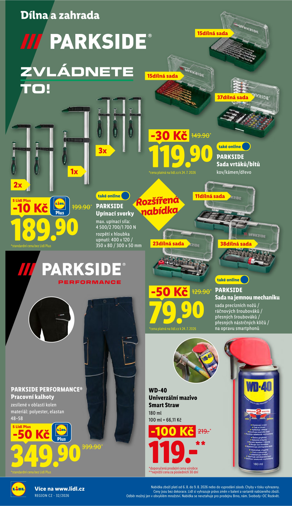Leták Lidl leták - Nabídka spotřebního zboží - strana 20