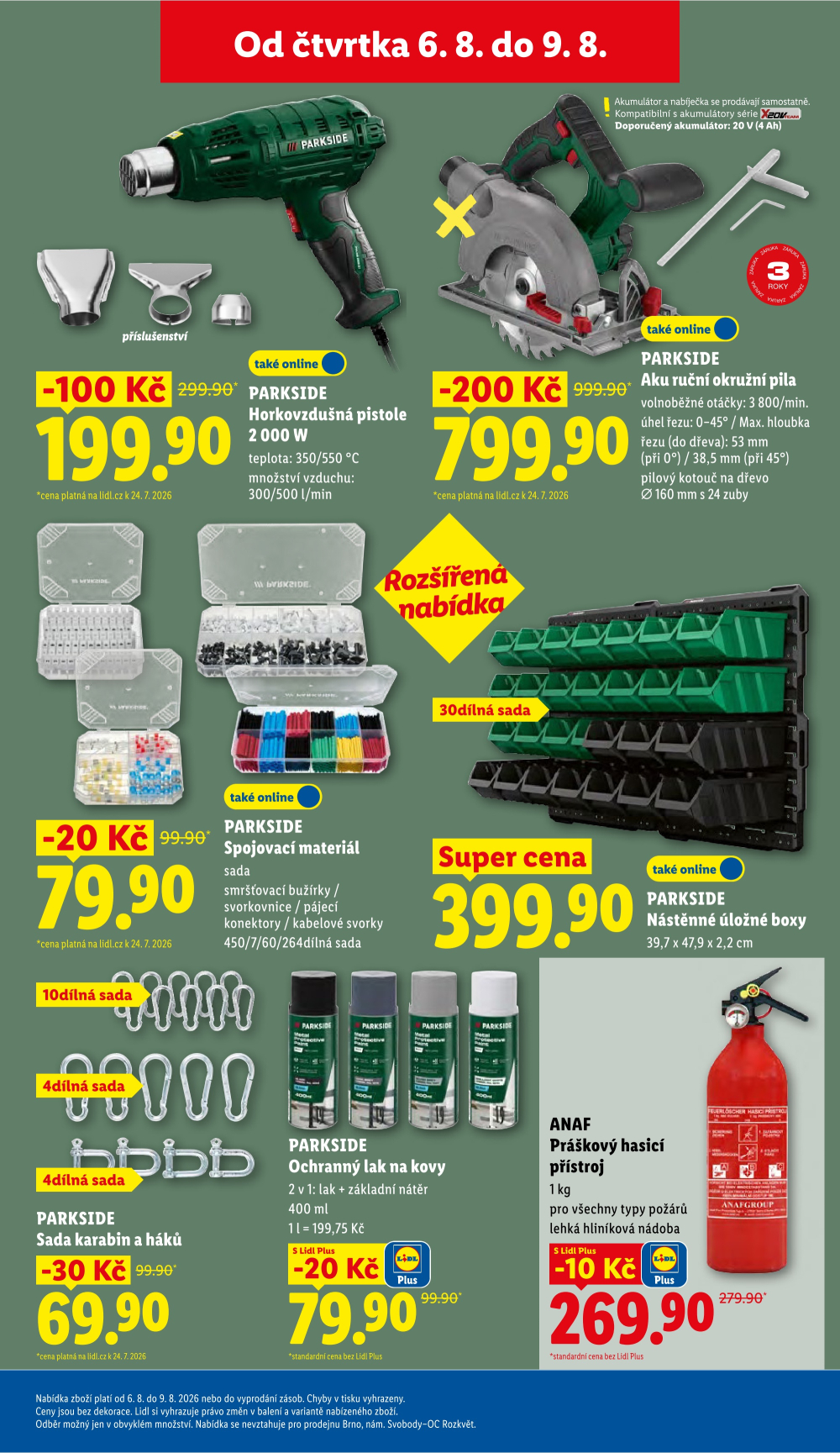 Leták Lidl leták - Nabídka spotřebního zboží - strana 21