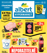 Akční leták Albert Hypermarket  - Strakonice, U Nádraží