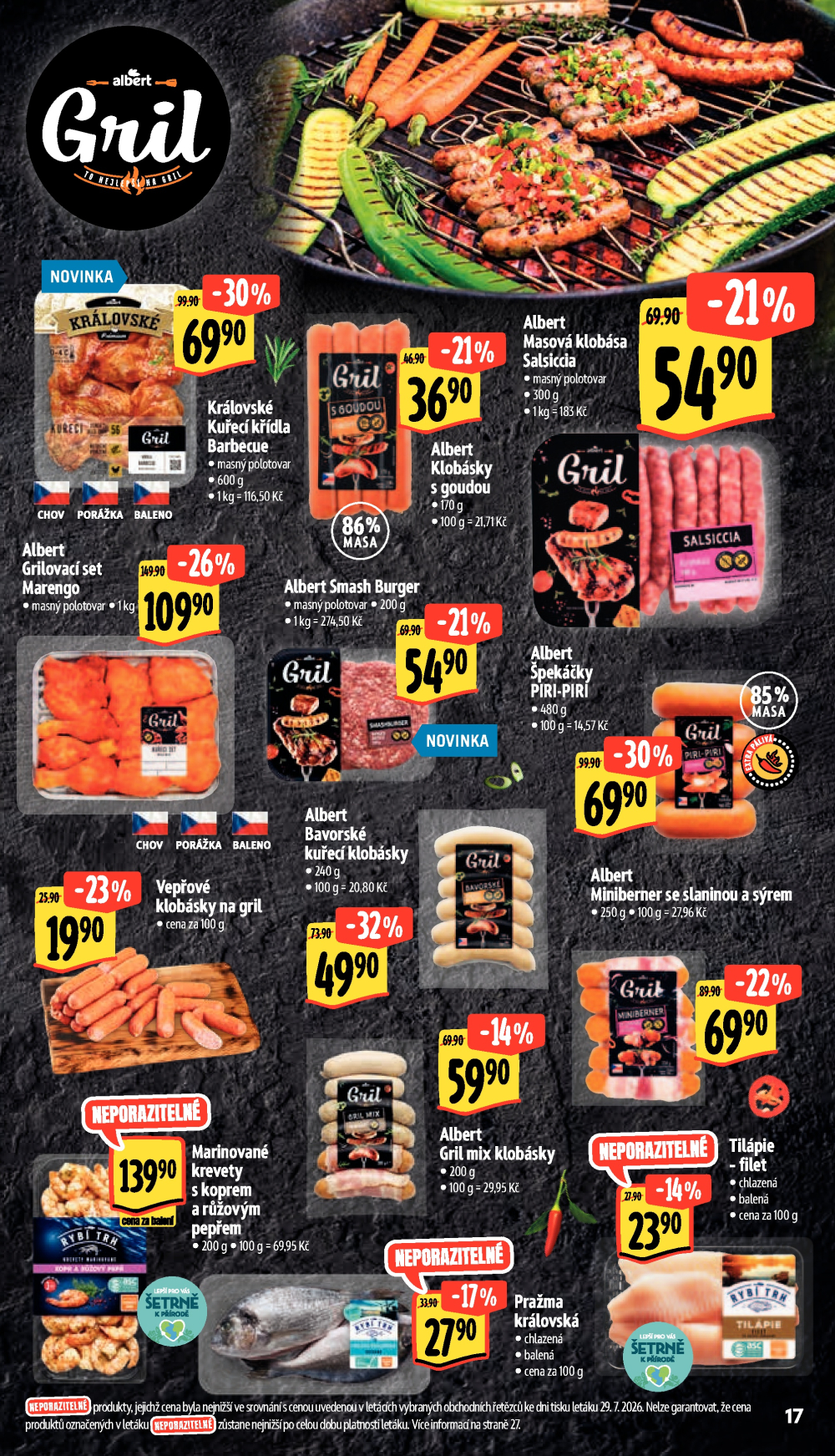 Leták Albert Hypermarket leták - Strakonice, U Nádraží - strana 27