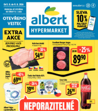Akční leták Albert Hypermarket  - Vestec