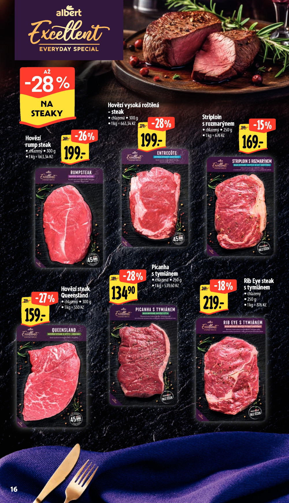Leták Albert Hypermarket leták - Vestec - strana 34