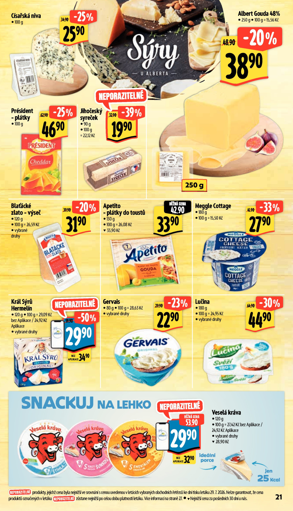 Leták Albert Hypermarket leták - Vestec - strana 39