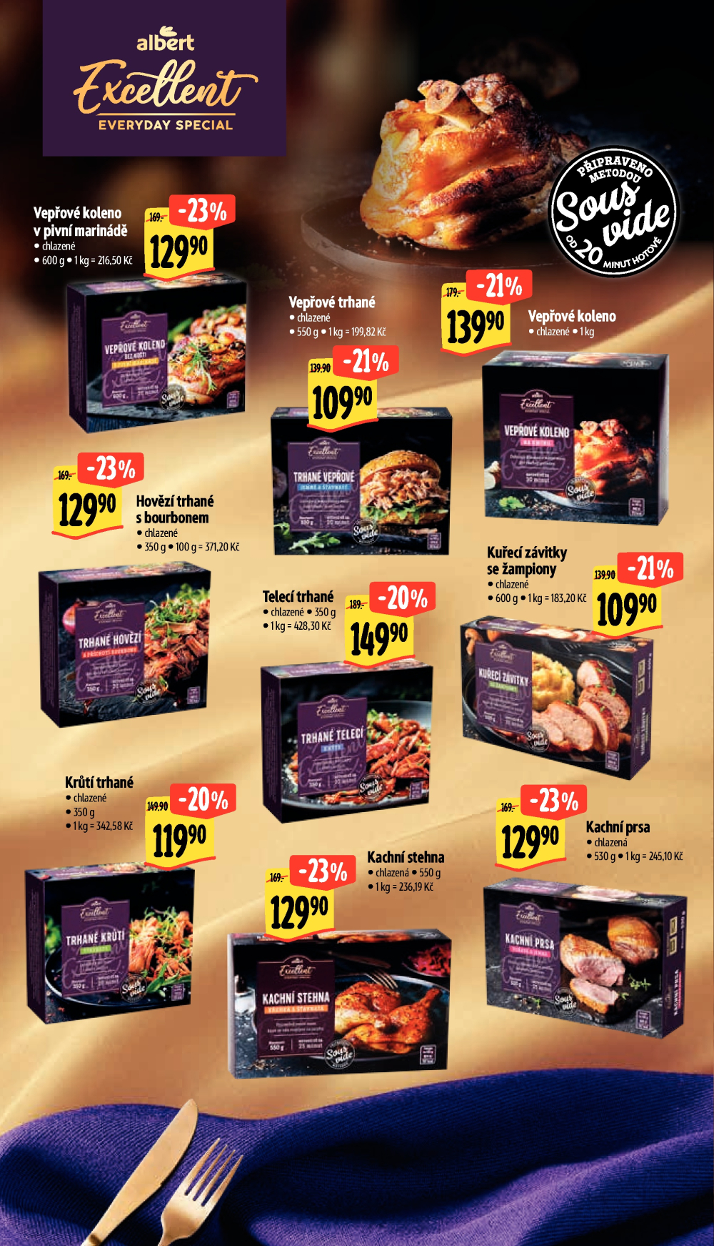 Leták Albert Hypermarket leták - Vestec - strana 8