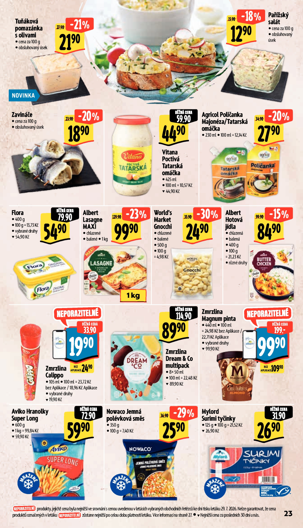 Leták Albert Hypermarket leták - strana 33
