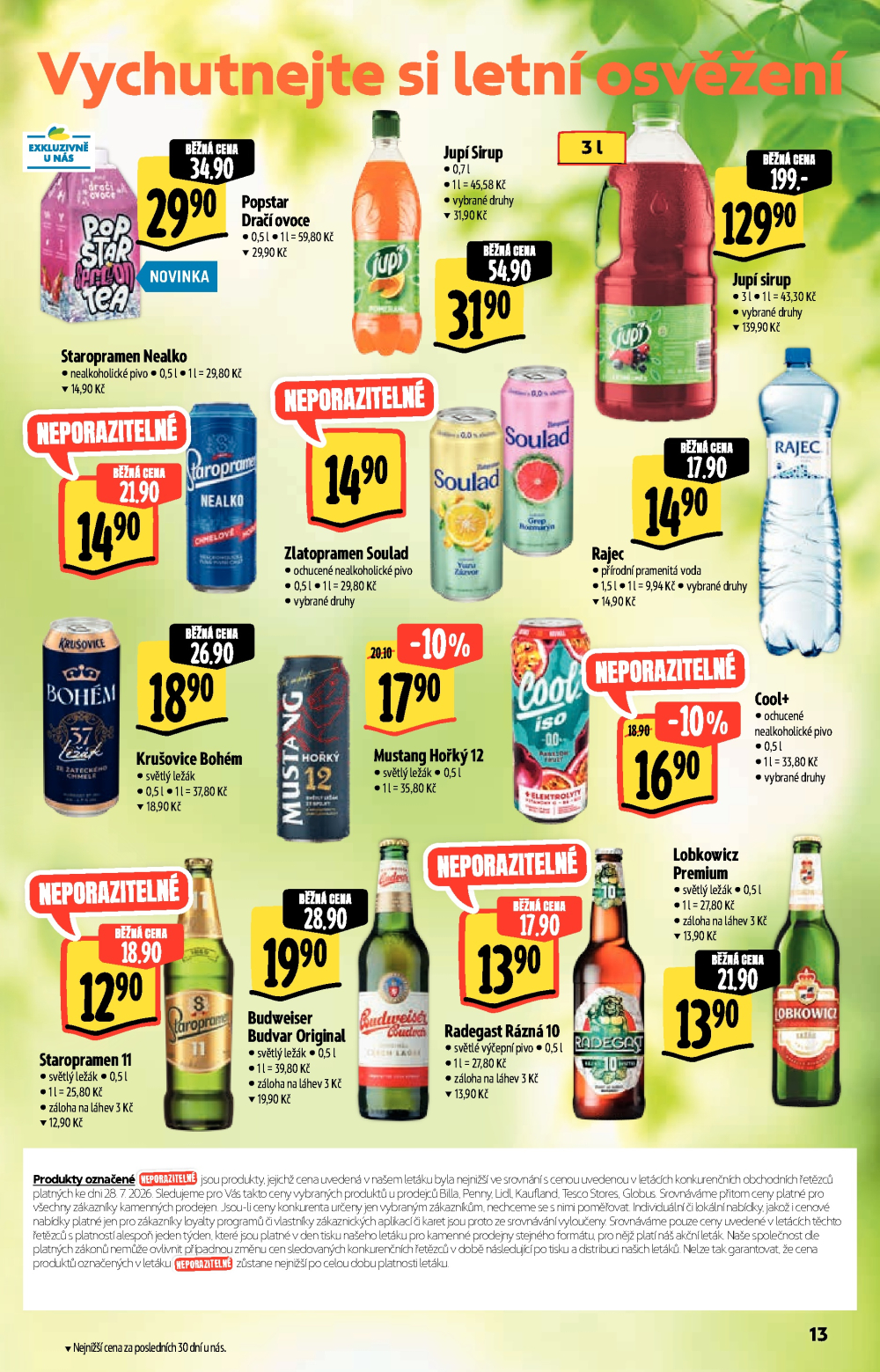 Leták Albert Supermarket - Nabídka ve značkové kvalitě - strana 13