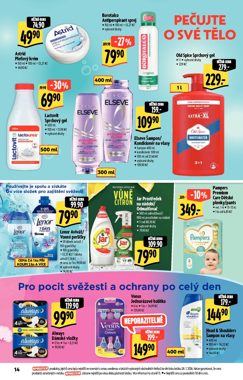 Leták Albert Supermarket - Nabídka ve značkové kvalitě - strana 14