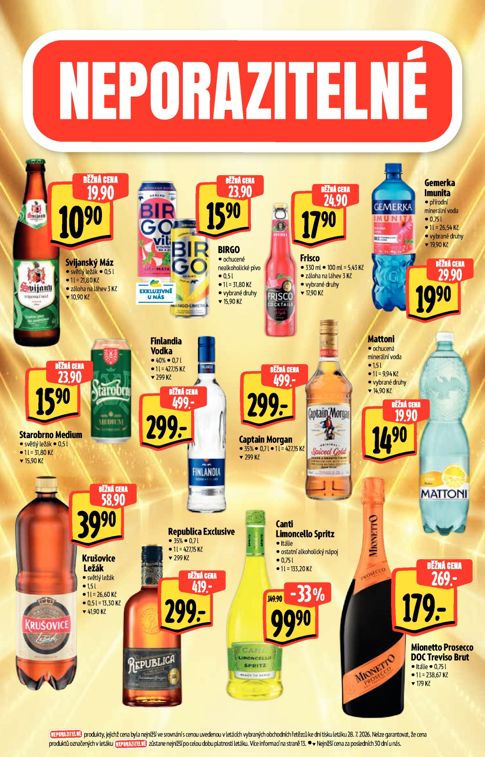 Leták Albert Supermarket - Nabídka ve značkové kvalitě - strana 16