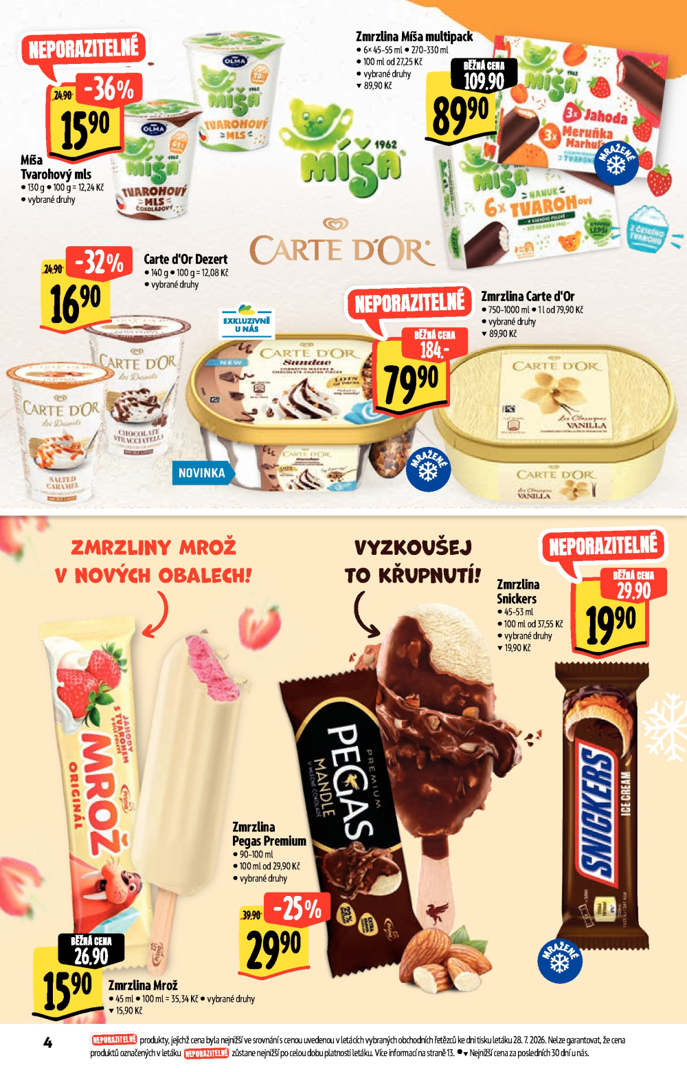 Leták Albert Supermarket - Nabídka ve značkové kvalitě - strana 4