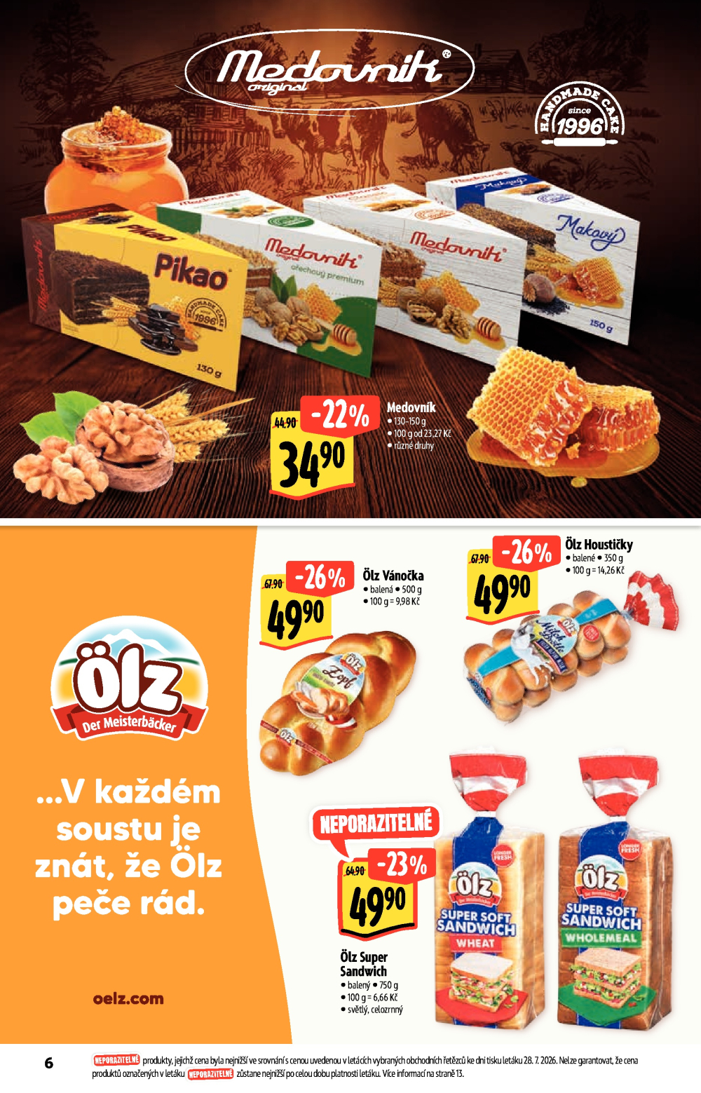 Leták Albert Supermarket - Nabídka ve značkové kvalitě - strana 6