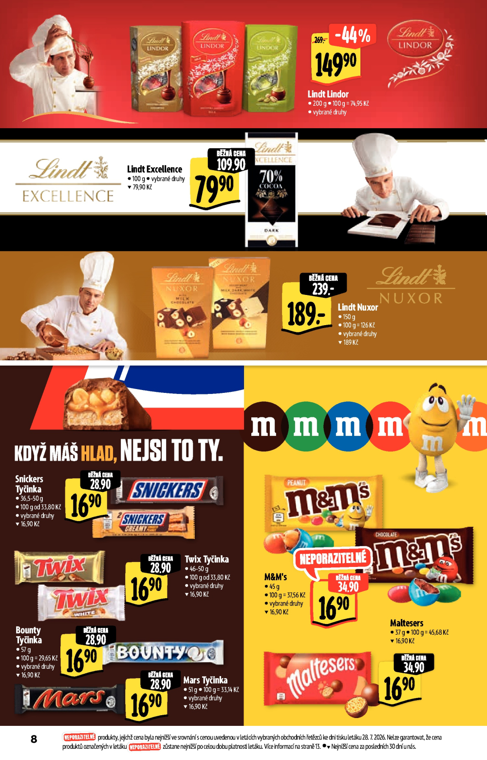 Leták Albert Supermarket - Nabídka ve značkové kvalitě - strana 8