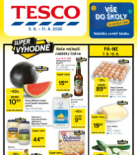 Akční leták Tesco hypermarket 