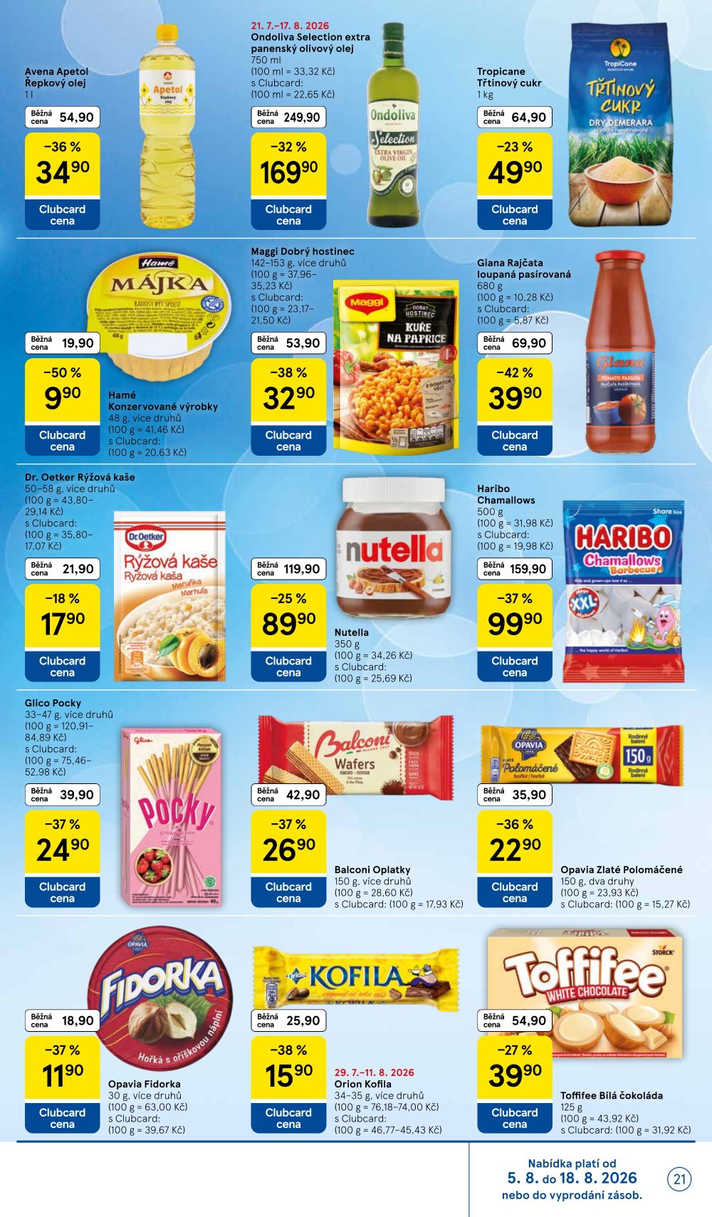 Leták Tesco hypermarket leták - strana 21