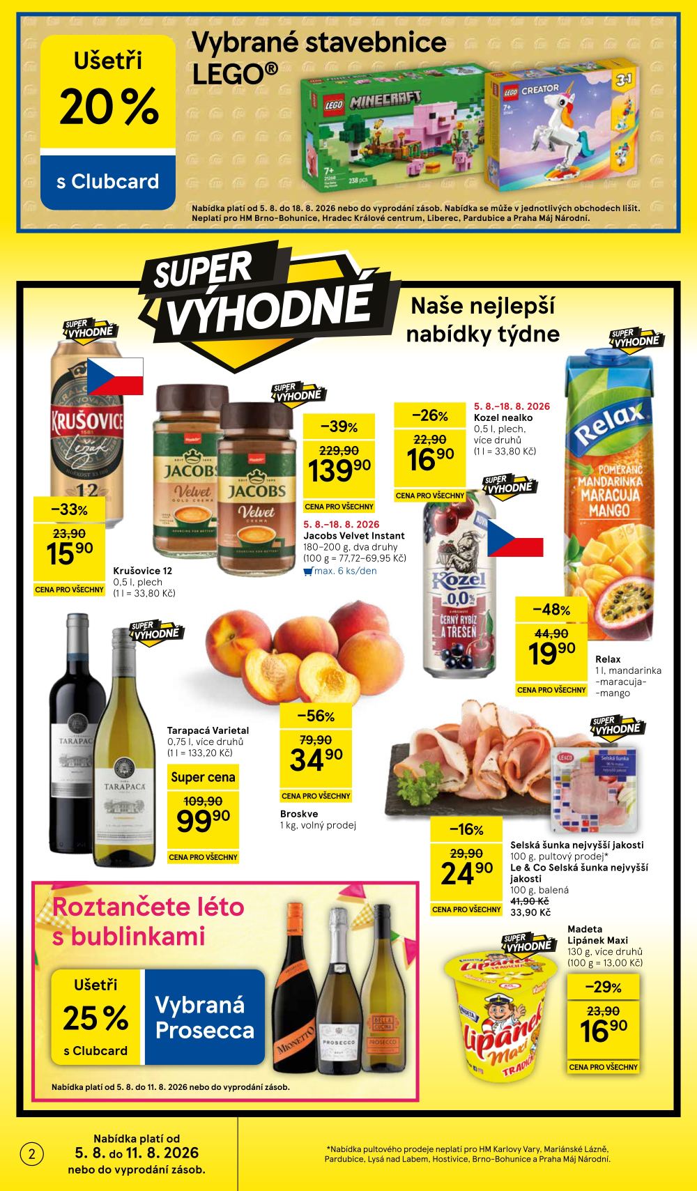 Leták Tesco hypermarket leták - strana 2