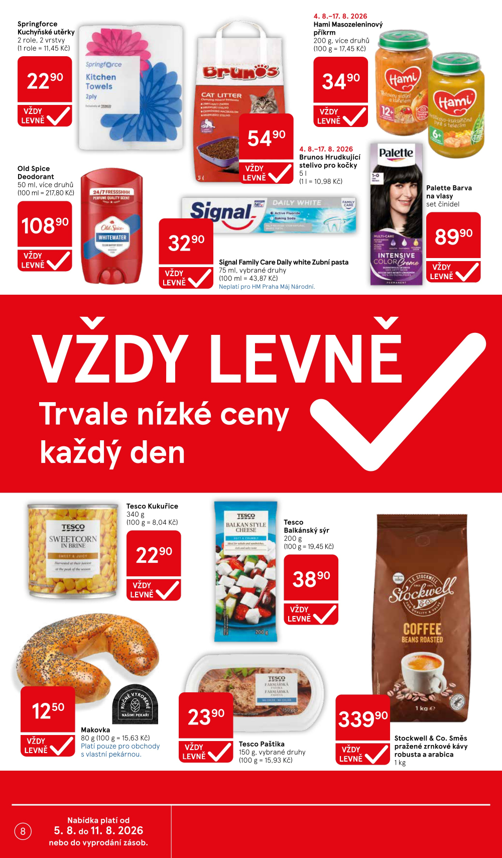 Leták Tesco hypermarket leták - strana 8
