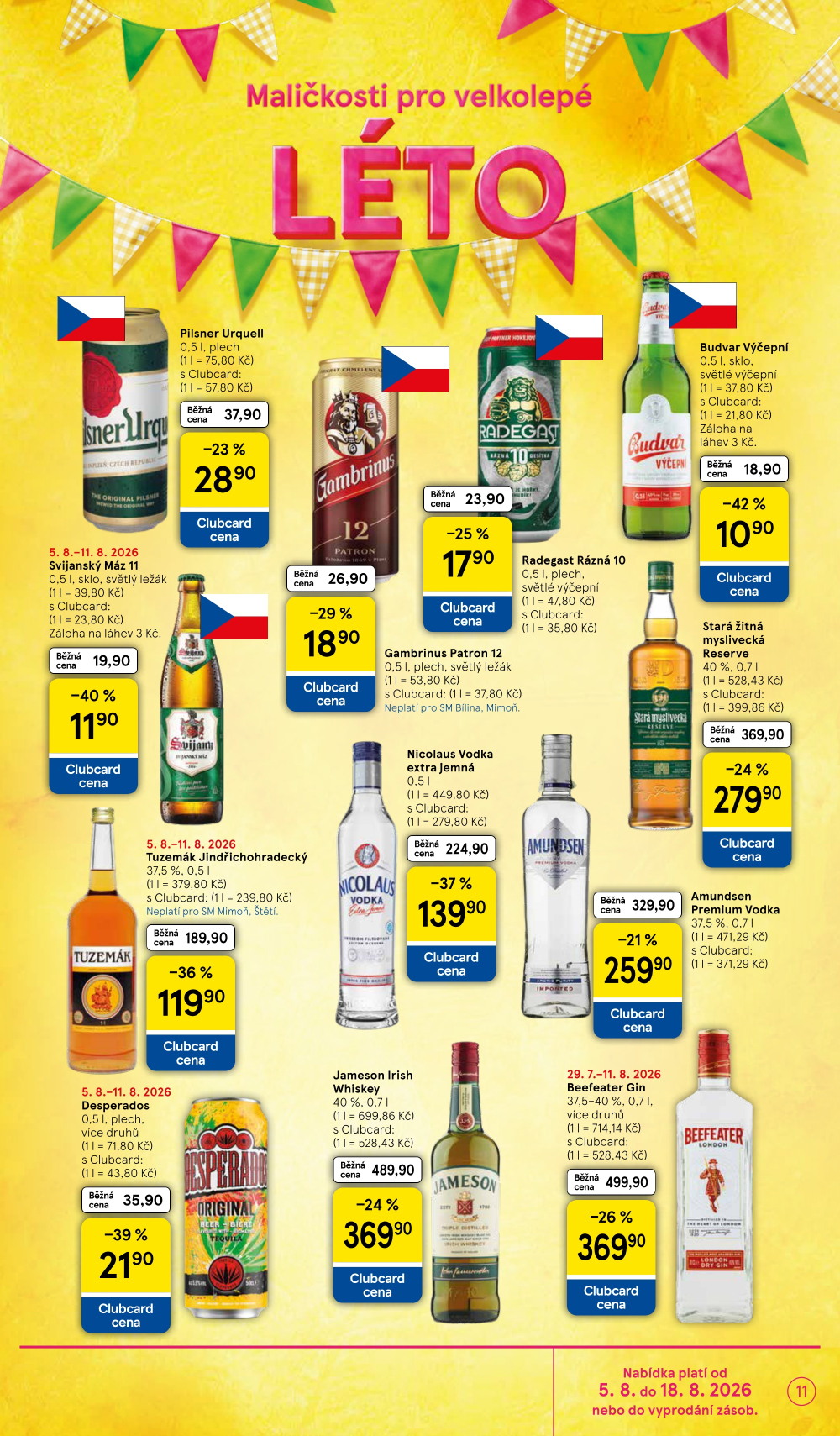 Leták Tesco supermarket leták - strana 11