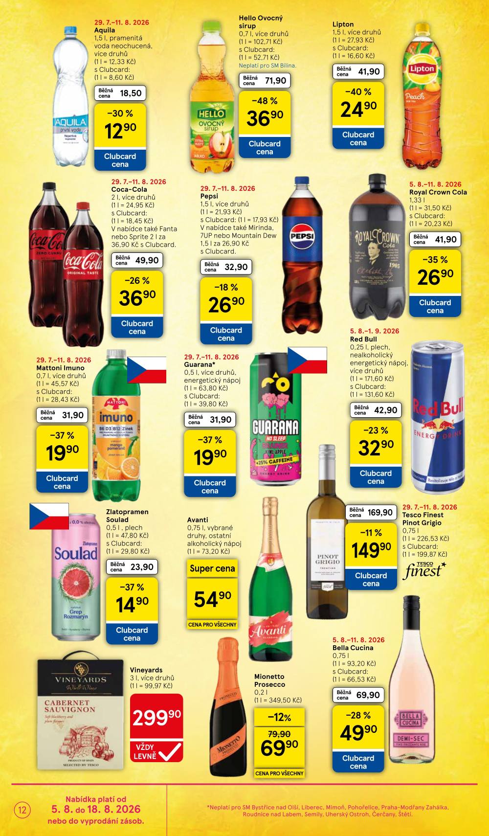 Leták Tesco supermarket leták - strana 12