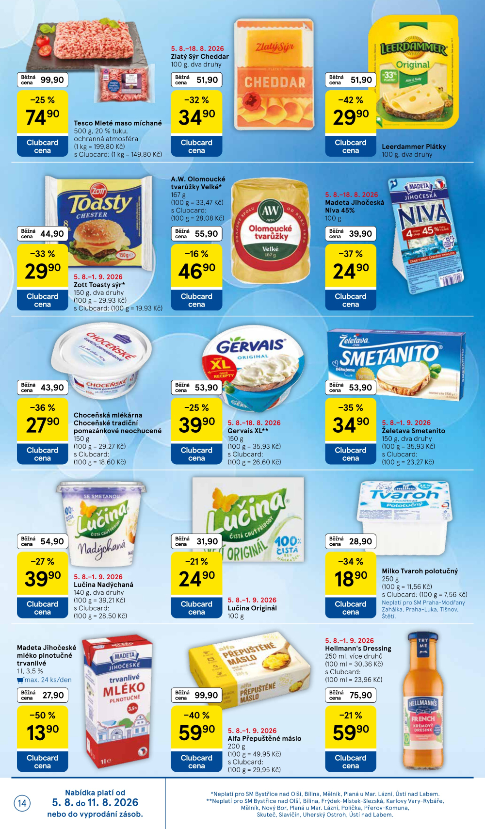 Leták Tesco supermarket leták - strana 14