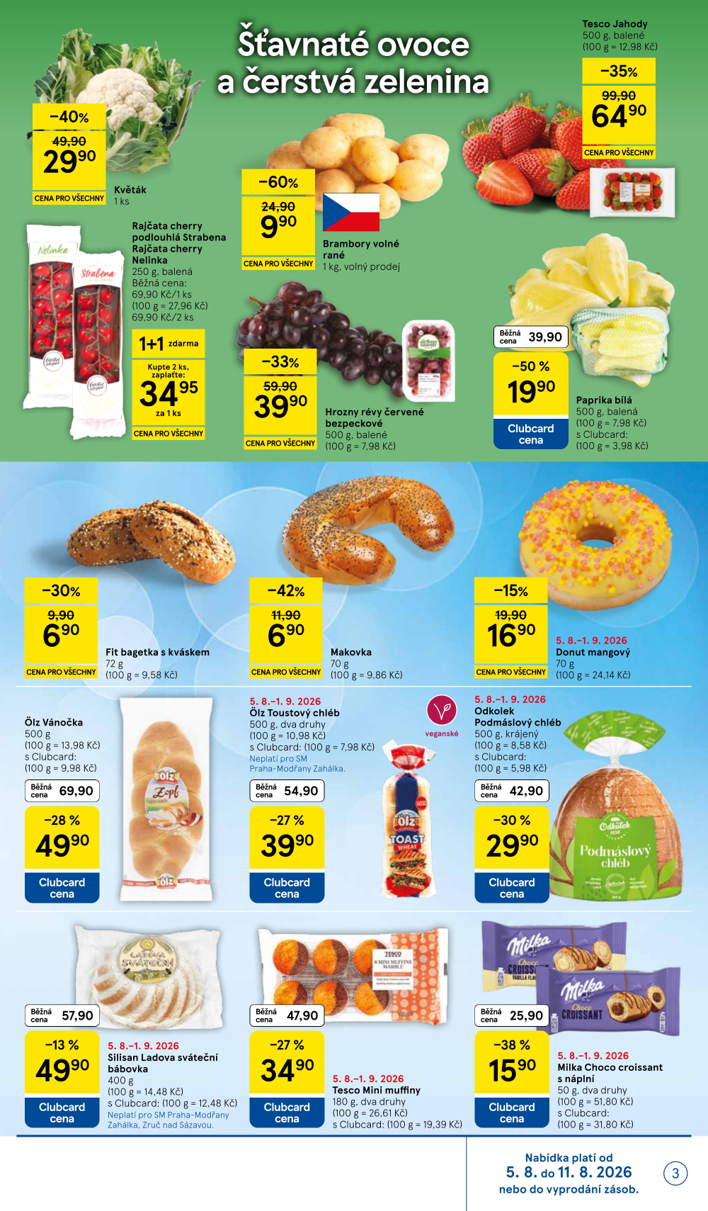 Leták Tesco supermarket leták - strana 3