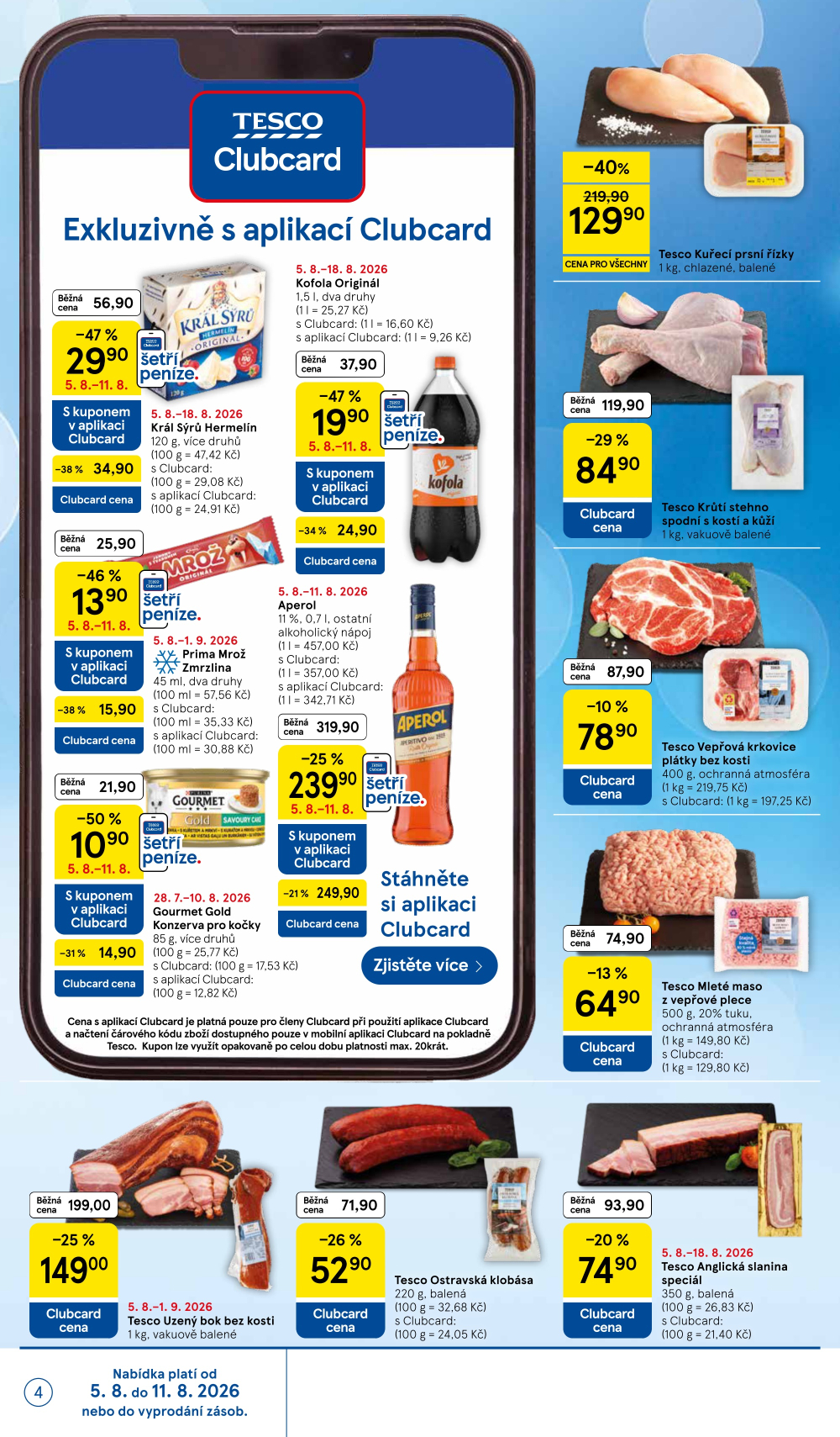 Leták Tesco supermarket leták - strana 4