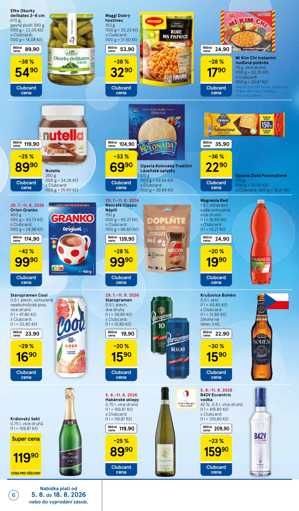Leták Tesco supermarket leták - strana 6