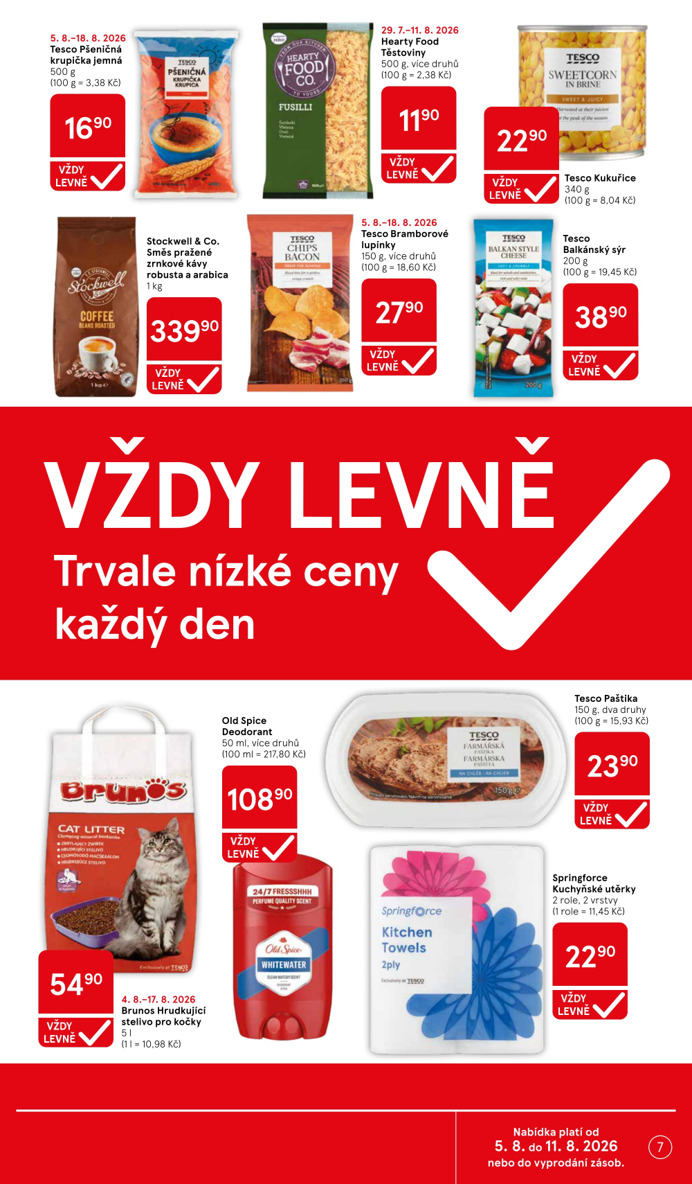 Leták Tesco supermarket leták - strana 7