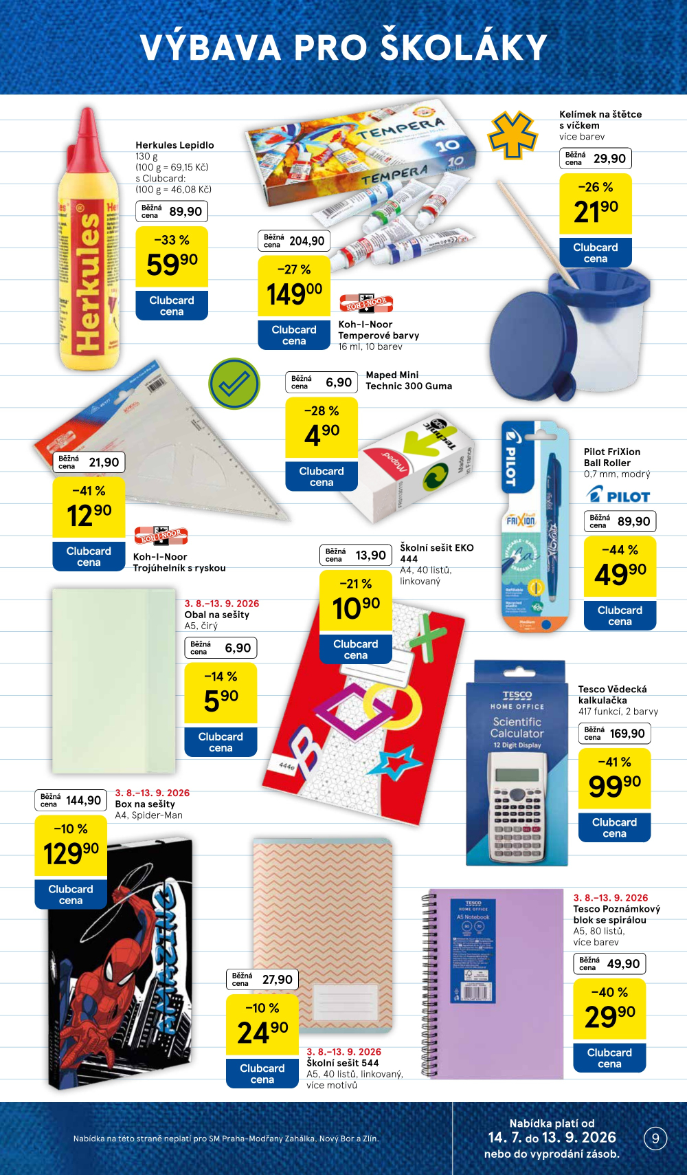Leták Tesco supermarket leták - strana 9