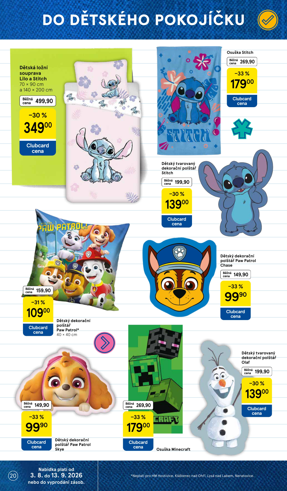 Leták Tesco leták - Vše do školy - strana 20