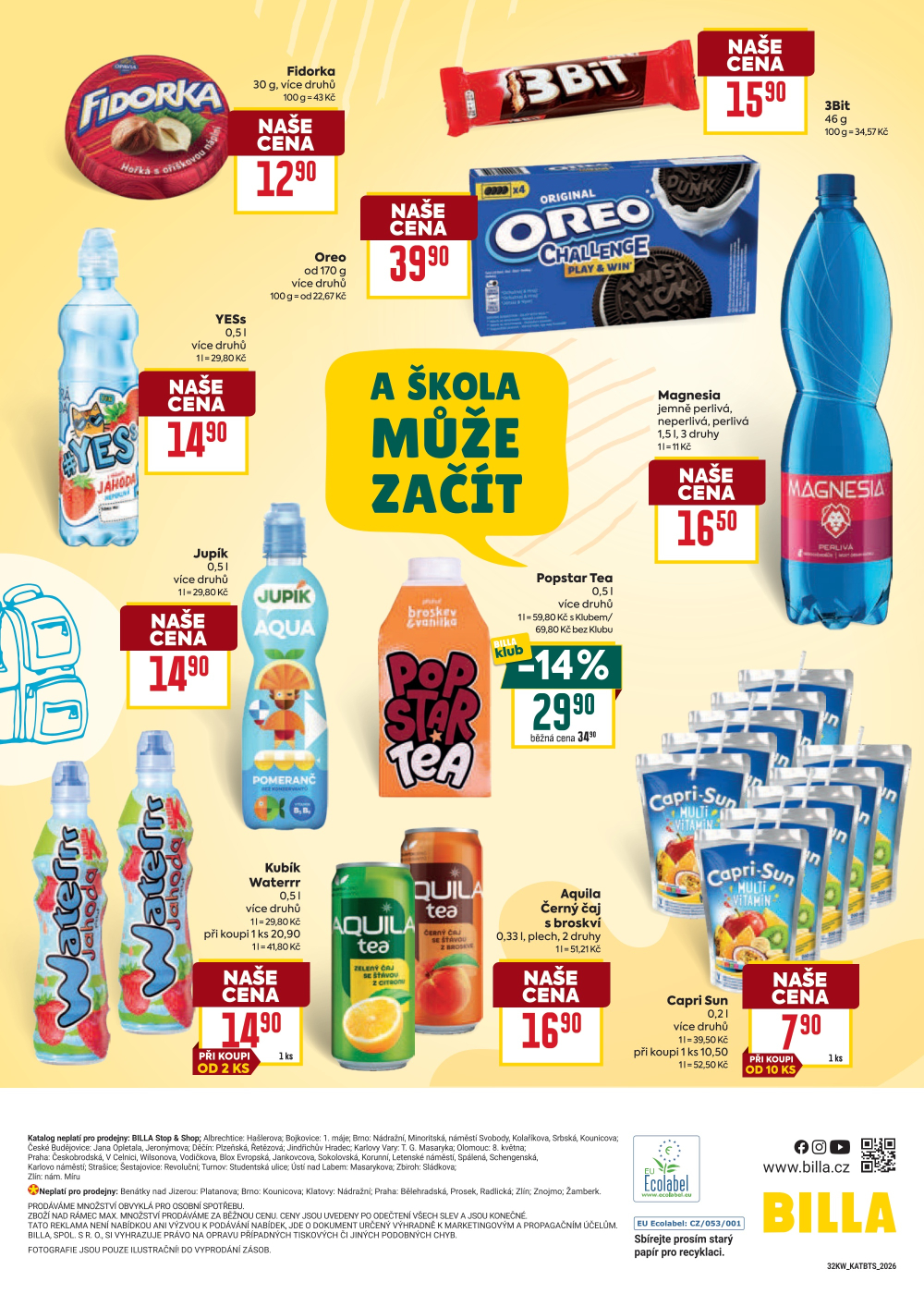 Leták BILLA leták - Na cestě za jedničkami - strana 20