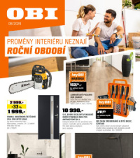 Akční leták OBI 