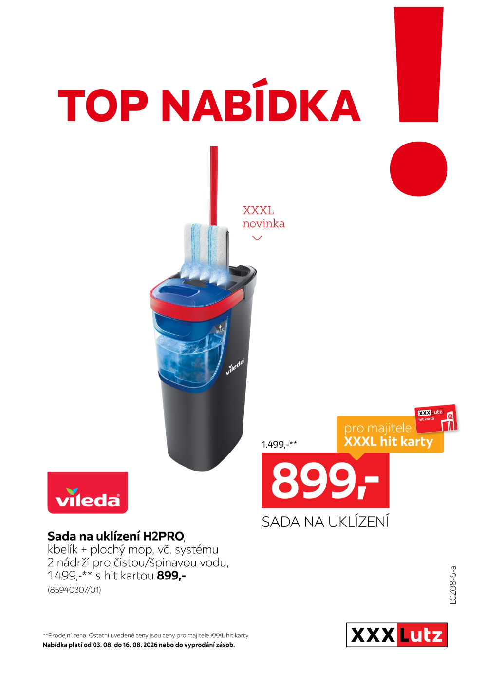 Leták XXXLutz leták - TOP nabídka Sada na uklízení - strana 1