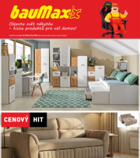 Akční leták bauMax  - Objevte svět nábytku