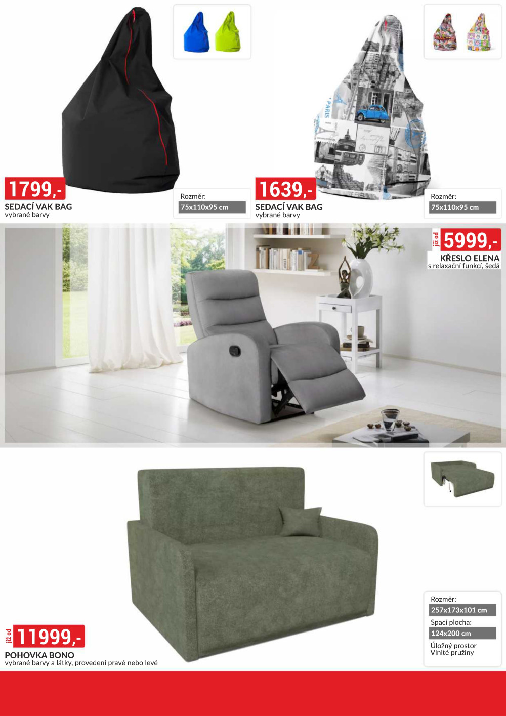 Leták bauMax leták - Objevte svět nábytku - strana 45