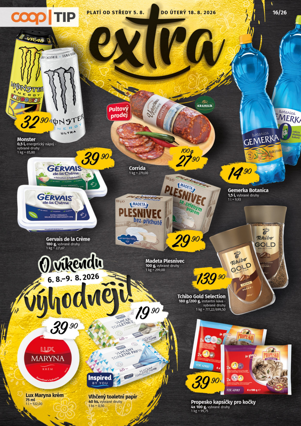 Leták COOP leták - TIP Extra - strana 1