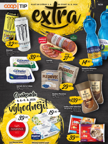 COOP leták - TIP Extra