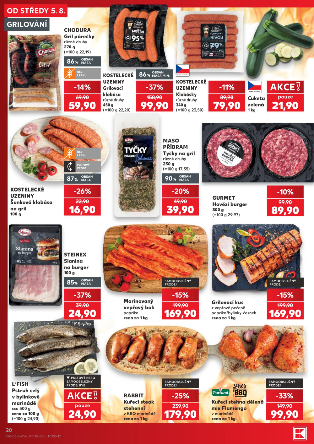 Leták Kaufland leták Praha 6 - Podbaba - strana 20